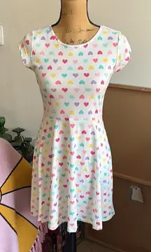 Rainbow Heart Dress