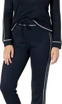 Tommy Hilfiger Women's Long Sleeve Waffle Knit Sport Pajama Set Size Small