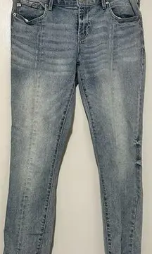 Dear John distressed Erin slim straight jeans size 29