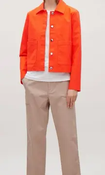 COS Bright Orange Jacket Size 2