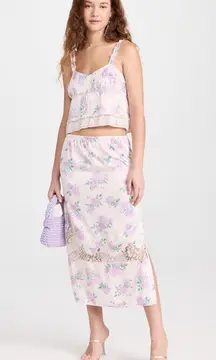 Fayette Floral Midi Skirt