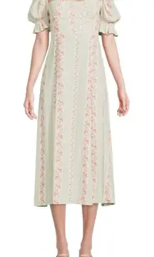 WeWoreWhat Floral Midi Dress NWOT Sz 2