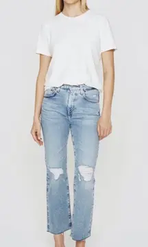 AG kinsley high waist crop jeans 