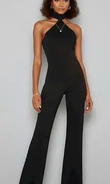 NEW AMANDA UPRICHARD Queens Jumpsuit, Black, Medium