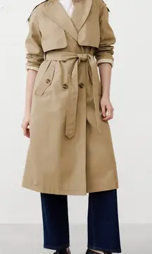 Banana Republic Timeless Trench Coat In Maverick Tan Small