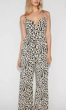 Cheetah Print Jumpsuit