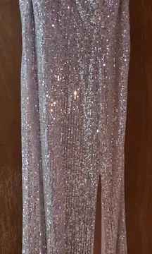 Speechless homecoming prom sequin pink form fitting dress 