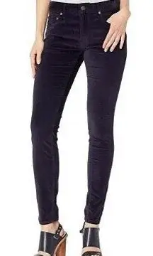 Melissa Velvet Skinny Jeans Midnight Blue