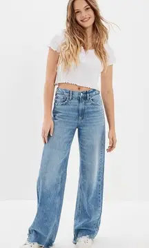 Dreamy Drape Super Hi-Rise Baggy Wide Leg Jean