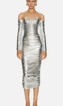 NWOT Alex Perry dale off shoulder dress uk10