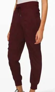 Lululemon maroon Dance Studio Jogger Size 10