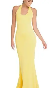 Black Halo  EVE NAPLES GOWN Golden Gate Dress Size 6