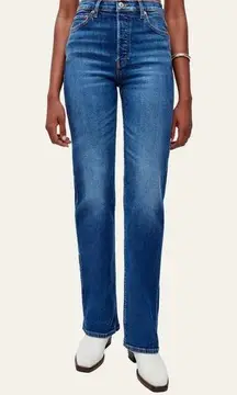 $295 NWT RE/DONE 90s HIGH RISE LOOSE JETTY JEANS SZ 25