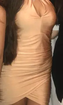 Gold Dress