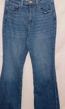 Universal Thread Dark Wash Denim High Rise Flare Jeans size 10