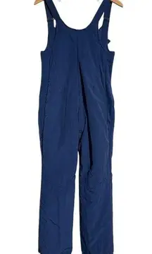 OBERMEYER Vintage Women's Blue Zip up Overall Snow Pant Suit 12