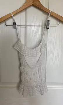 NWT Landry Kate white summer top