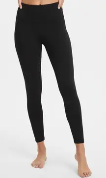 Herina Black Basic Leggings Style C2801 Size S