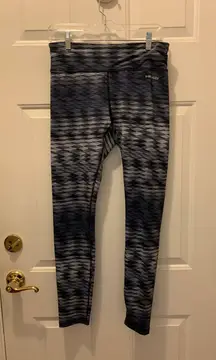 workout patterned leggings