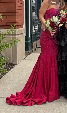 Red Sherri Hill Prom Dress