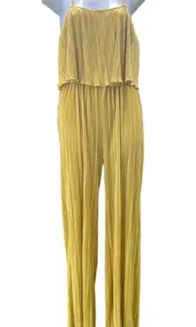 Cider NWT  Boho Retro Overalls Solid Layered Jumpsuit