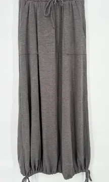 Three Bird Nest Maxi Drawstring Parachute Skirt S Drawstring Y2K Boho Skater