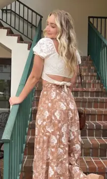 Cropped Lace Top