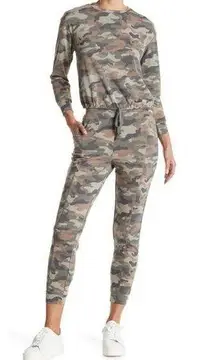 WHITE WILLOW Womens Multicolor Camo Knit Jogger Pants