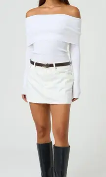 ZARA Denim Mini Skirt