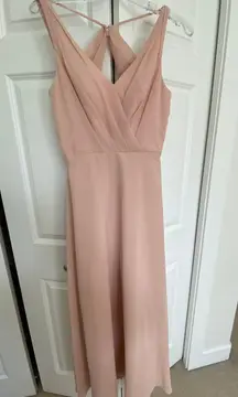 Pink / Blush Bridesmaid Or Formal Dress