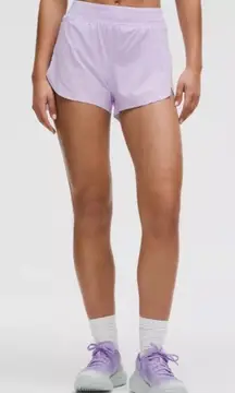 Lululemon Athletica Lavender Women's Running Shorts
