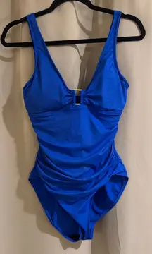 Ralph Lauren  Blue One-Piece Swimsuit