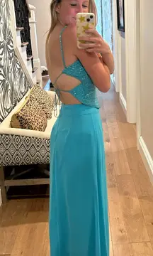 Two Piece Prom Dress