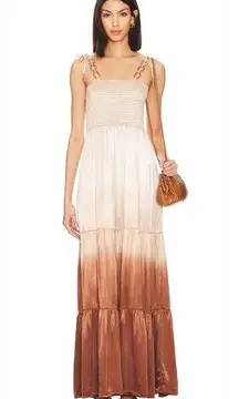 Rays for Days x REVOLVE Eleanor Maxi Dress in Carmel Ombre