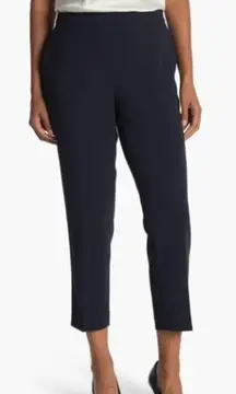 Theory Treeca Pull On Modern Crepe Pants Navy Size 4