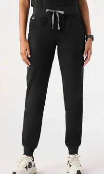 FIGS Technical Collection Zamora Jogger Scrub Pants – Size XL Petite (Black)