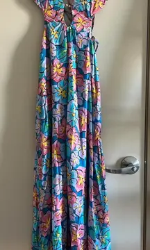 For Love & Lemons Yasmin floral maxi dress