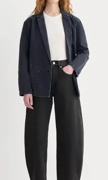 Everlane The Way High Curve Jean in Washed Black, Size 26