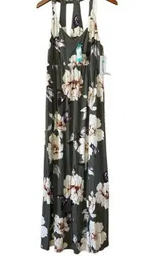 Nine Britton NWT  Stitch Fix Rosa Maternity Knit Floral Maxi Dress Medium