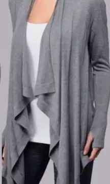 Lululemon Zen Wrap Sweater in Heathered Gray Size Small / 4