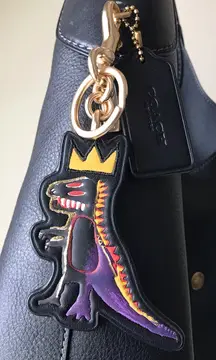 Coach X Jean Michel Basquiat Bag Charm Key Chain, Limited Edition Collab