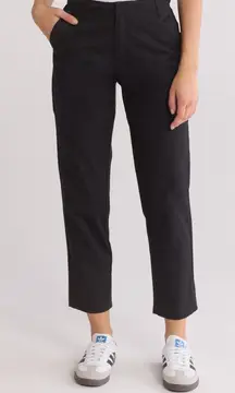 Volcom So Chickie High Rise Chino Pants‎ Black Womens Work Casual Size 28 NEW