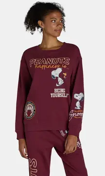 Peanuts Snoopy Social Club Coord Sweatsuit