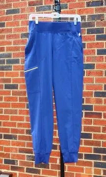 Infinity Blue Jogger Scrub Pant