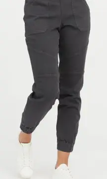 SPANX Stretch Twill Cargo Jogger Grey XL NWT