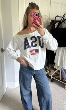 Amazon USA graphic pullover 