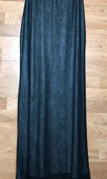 Carole Little Size M Black/Gray Skirt (Vintage)