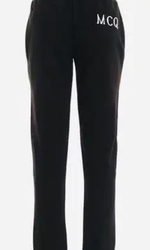 Alexander McQueen NEW  black embroidered joggers