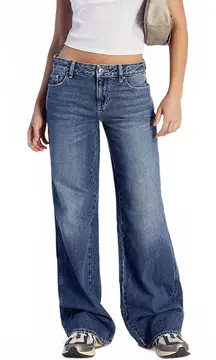 Pacsun Casey Low Rise Baggy Jeans Medium Indigo NWT Size 34