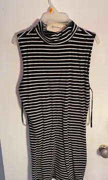 Striped Tank Top Dress 